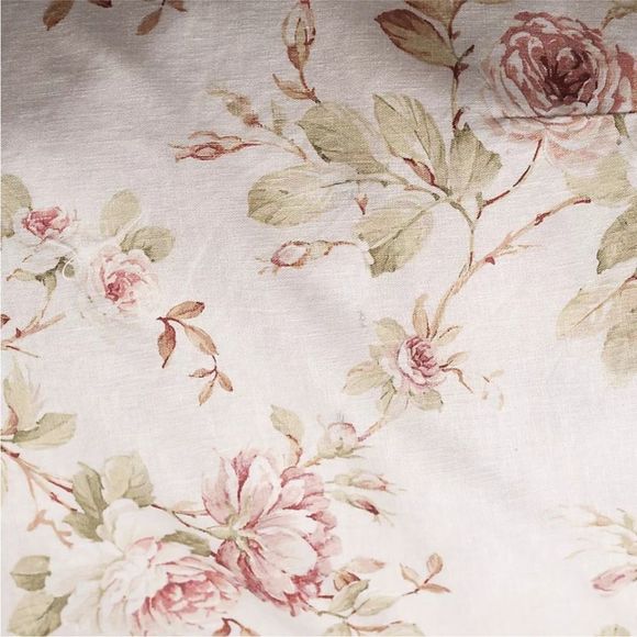 NEW V. Chapman Anthropologie Liliana Strapless Midi Dress Pink Rose Floral 12 - Picture 13 of 14